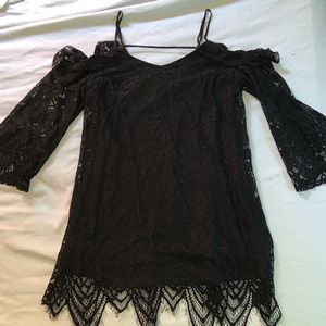 Maurices laces open shoulder dress XL